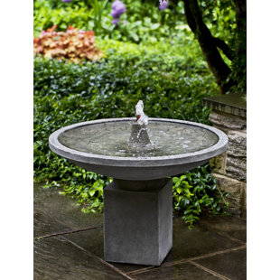 CAMPANIA INTERNATIONAL Autumn Hand Crafted Weather Resistant Floor Fountain