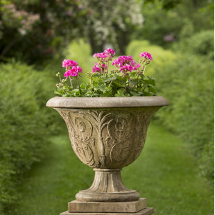 CAMPANIA INTERNATIONAL Palais Handmade Urn Planter