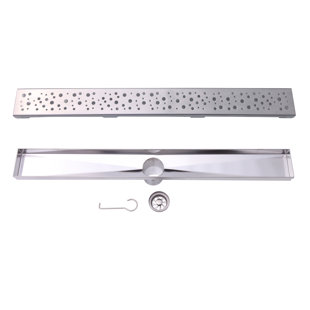 BOANN Stainless Steel 2" Grid Shower Drain