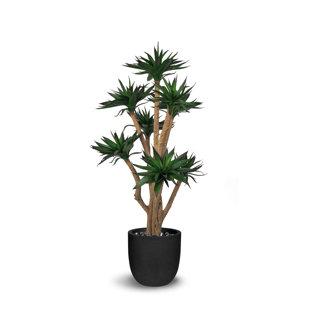 BAYOU BREEZE Faux Botanical Agave in Green Finish 42" Height
