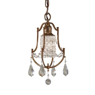 ASTORIA GRAND Carnanreagh 1 - Light Oxidized Bronze Crystal Pendant