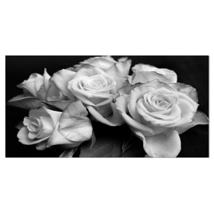 EAST URBAN HOME " Bunch Of Roses Black And White "