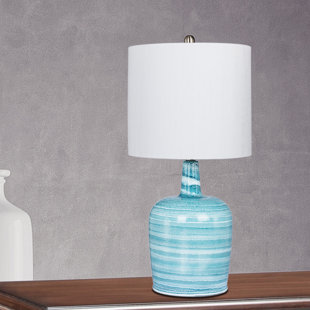 DOVECOVE Alec Glass Table Lamp