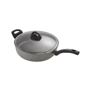 BALLARINI Parma 3.8 Quarts Non-Stick Aluminum Saute Pan with Lid