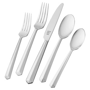 ZWILLING J.A. HENCKELS ZWILLING Alluri 42-Piece 18/10 Stainless Steel Flatware Set