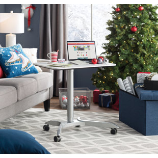 SEVILLE CLASSICS AIRLIFT® Airlift Adjustable Metal Base Standing Desk