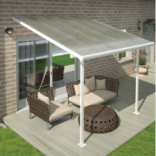 Canopia By Palram 3cm W White Cover Retractable Patio Awning