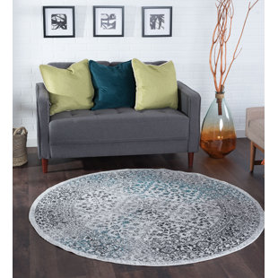 OPHELIA & CO. Danica Performance Cream/Gray/Teal Rug