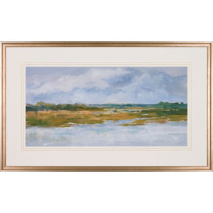 ART VIRTUOSO Ethan Harper May Skies Framed On Paper by Ethan Harper Painting