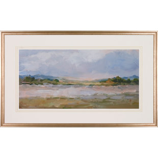 ART VIRTUOSO Ethan Harper May Skies Framed On Paper by Ethan Harper Painting