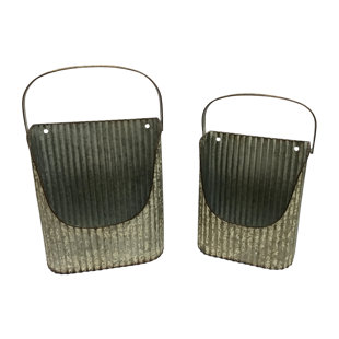 WILCO HOME 13" x 9" x 6" Wall Bucket
