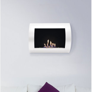 Aubree Belfry Heating 60cm W Bio-Ethanol Fireplace