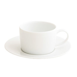 FAIRMONT AND MAIN LTD Arctic Straight Teacup & Saucer (Set of 4)