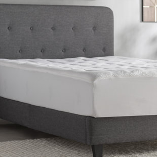 WHITE NOISE 0.5'' Memory Foam Mattress Pad