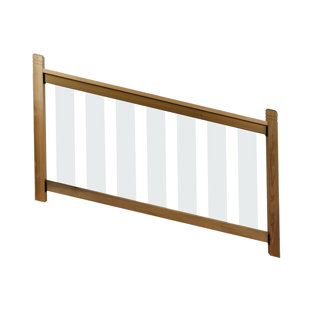 VISTA RAILING SYSTEMS INC Clearview 36'' H x 6'' W Clear Glass Porch And Stair Railings