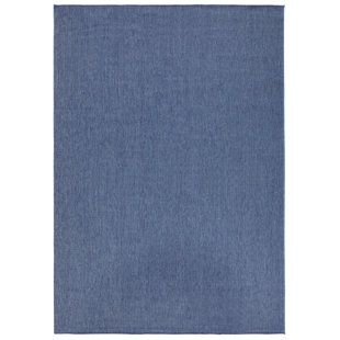 NORTHRUGS Miami Flatweave Blue Rug