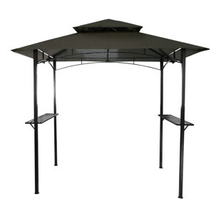DAKOTA FIELDS Rasco 1.5m x 2.4m Steel Gazebo
