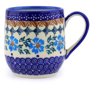 POLMEDIA 11 oz Polish Pottery Coffee Mug