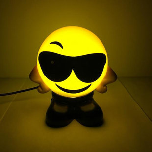 MYFUNCORP Emoji Foggy Warm Night Lights (Set of 4)