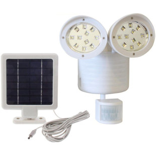 MYFUNCORP Solar Power Outdoor Security Flood Light with Motion Sensor