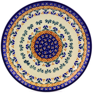 POLMEDIA Polish Pottery 7.5" Dinner Plate
