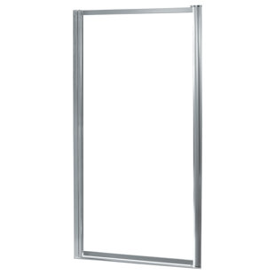 CRAFT + MAIN 23" W x 65" H Pivot Framed Shower Door