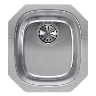 ELKAY Lustertone 14.25" L x 15.75" W Undermount Kitchen Sink