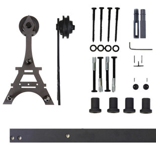 VANCLEEF Standard Single Track Barn Door Hardware Kit