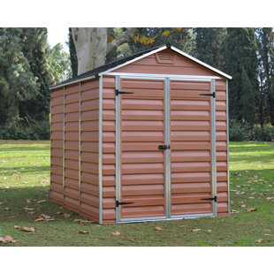 WFX UTILITY 6 ft. W x 8 ft. D Plastic Tool Shed Skylight