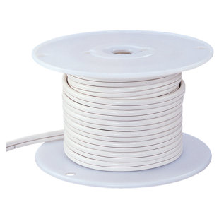 VISUAL COMFORT ARCHITECTURAL Lx Indoor Cable Ambiance Track Lighting 25' of White Cable