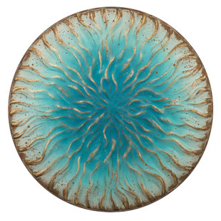 REGAL ART & GIFT Blue Wave Wall Decor 36"