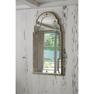 AMBELLA Star Wood Flat Wall Mirror