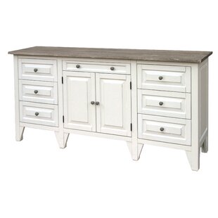 TRADE WINDS FURNITURE Mission 71'' Solid Wood Sideboard