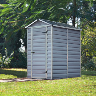 CANOPIA BY PALRAM Skylight 6 ft. W x 4 ft. D Plastic Garden Shed