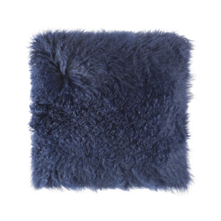 CLOUD9 DESIGN Tibetan Faux Fur Throw Pillow