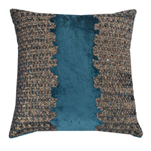 CLOUD9 DESIGN Velvet Throw Pillow