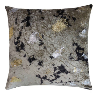 CLOUD9 DESIGN Abstract Velvet Throw Pillow