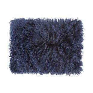 CLOUD9 DESIGN Tibetan Faux Fur Throw Pillow