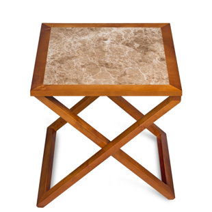 COMFOREST Stone Top End Table