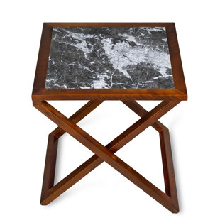 COMFOREST Grigo Garinico Stone Top End Table