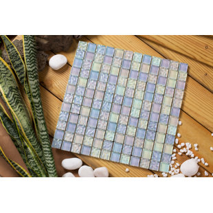 MIRRELLA Bella Glass Grid Mosaic Wall & Floor Tile