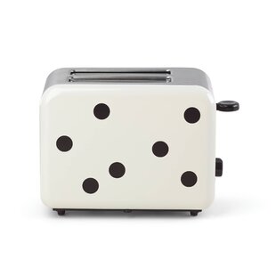 KATE SPADE NEW YORK Deco Dot 2 Slice Toaster