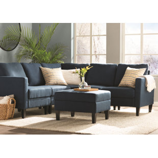 LATITUDE RUN® Bayard 6 - Piece Upholstered Sectional