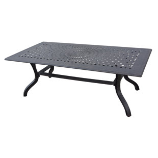 DARBY HOME CO Kipperman 44 x 84 Rectangular Dining Table