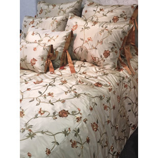 FINO LINO Tulipano Silk Pillow Sham