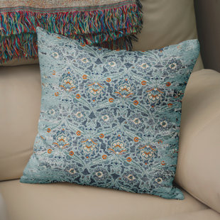 KAVKA DESIGNS Charlotte Damask Throw Pillow