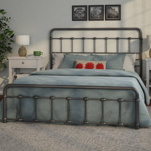 ELUXURYSUPPLY Honaker Metal Bed