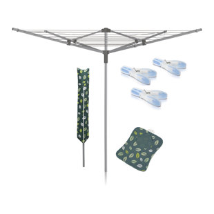ADDIS HOUSEWARES Stainless Steel Rotary / Umbrella Clothesline