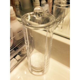 REBRILLIANT Cotton Pad Bathroom Storage Container
