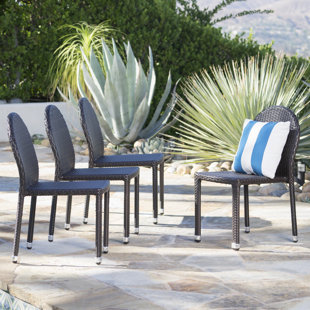 HOME LOFT CONCEPTS Aguon Metal Stackable Multipurpose Chair ( Set of 4 ) (Set of 4)